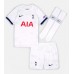 Camisa de time de futebol Tottenham Hotspur Brennan Johnson #22 Replicas 1º Equipamento Infantil 2023-24 Manga Curta (+ Calças curtas)